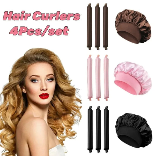 Soft Flex Rod for Overnight Curls All Hair Types Styling Tools