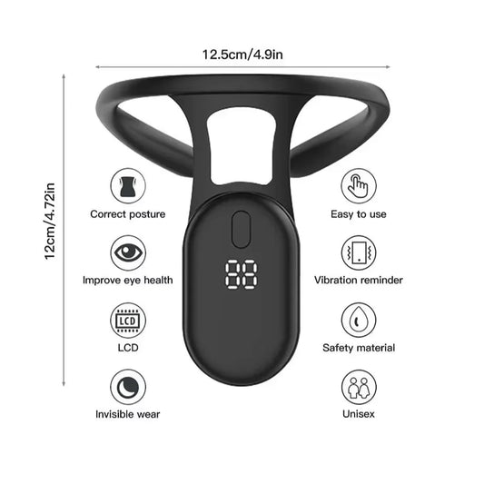 Smart Posture Corrector — Vibration Reminder for Better Posture Daily