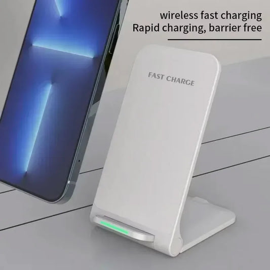 3-in-1 Wireless Charging Stand — Phone, Earphones & Smartwatch