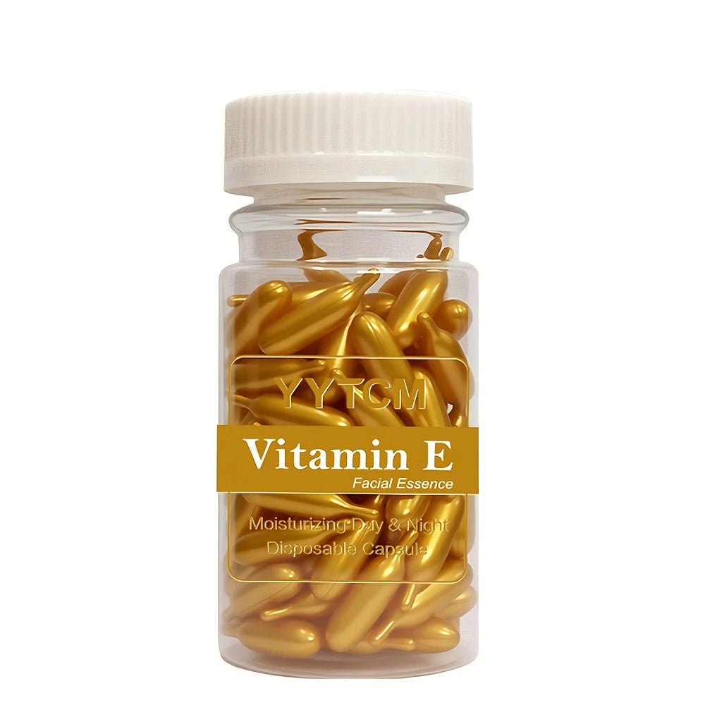 Vitamin E Hydrating Face Serum Capsules — Moisturizing Oil Treatment