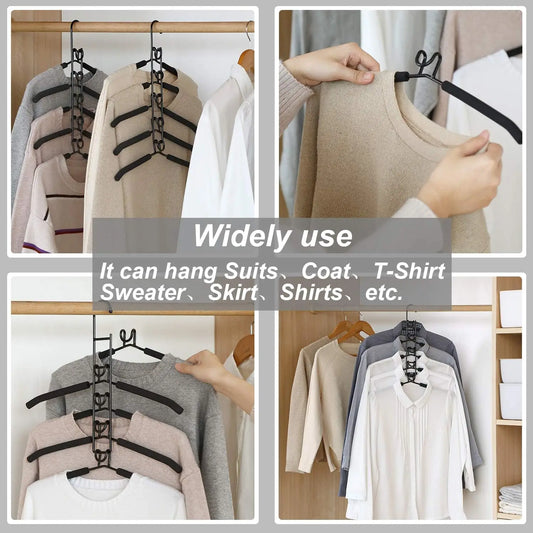 5 Multi-Layer Space-Saving Hangers