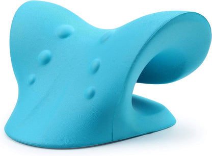 Ergonomic Cervical Neck Relaxer Pillow — Neck Stretcher for Pain Relief