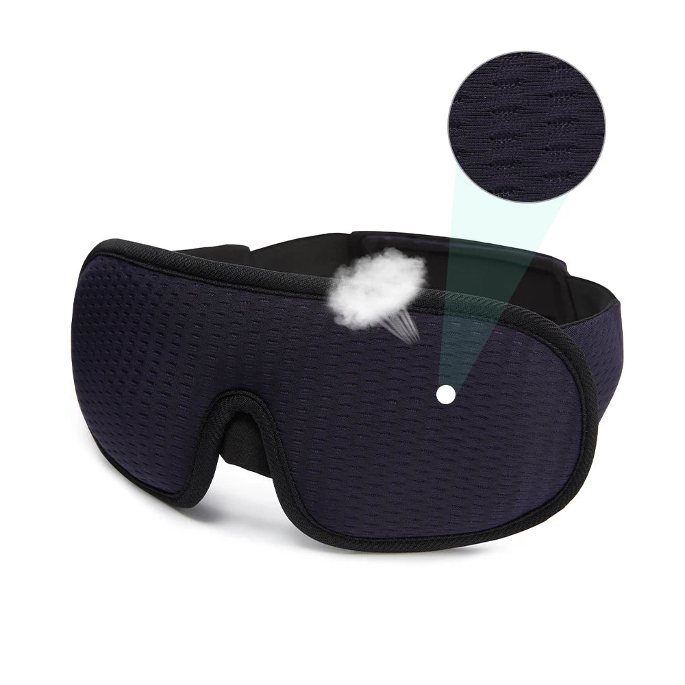 3D Sleeping Mask, Blocks Out Light, Soft Padded