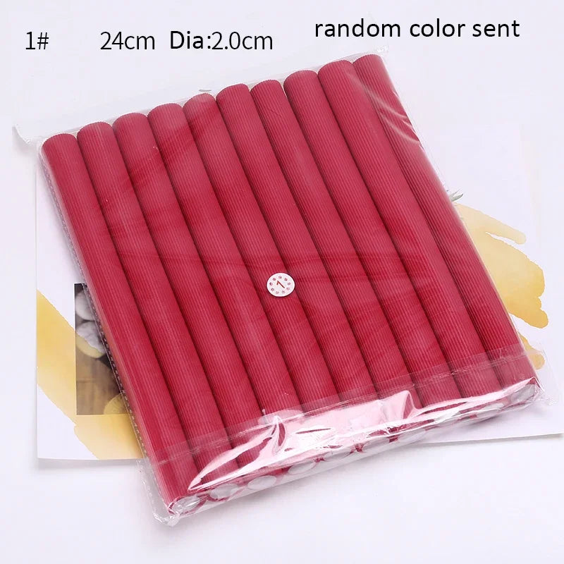 10pcs Flexi Rod Styling Tools/ No Heat