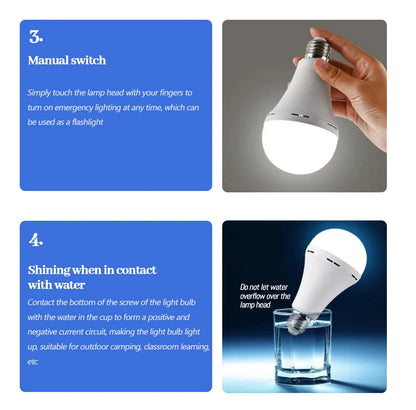 LED Rechargeable Light Bulb