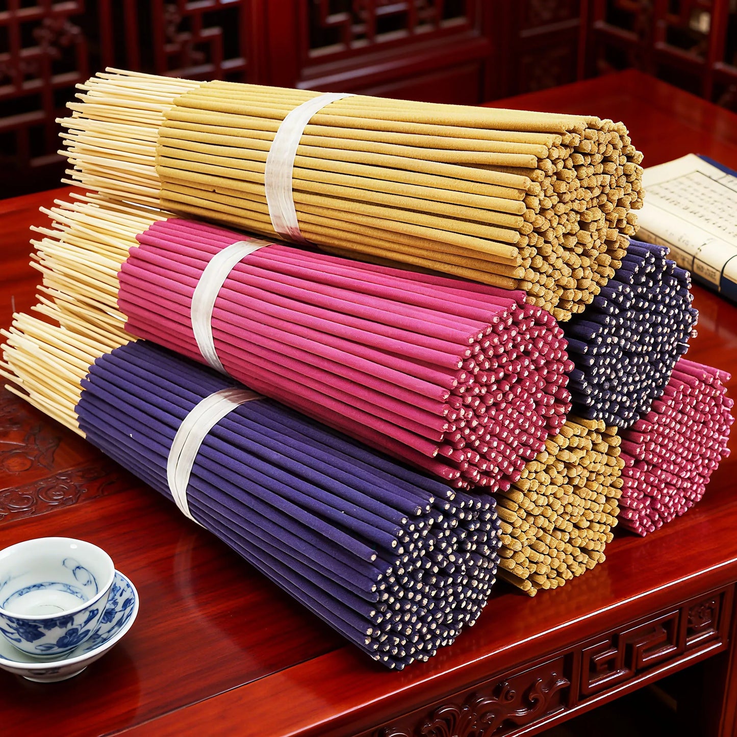 280-Piece Incense Sticks Set — 14 Long-Lasting Scents for Meditation, Yoga & Home