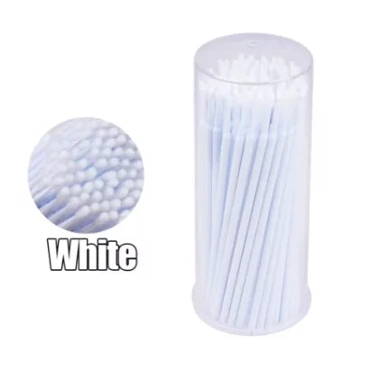 100Pcs Professional Disposable Eyelash Extension Micro Brush