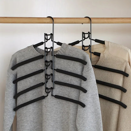 5 Multi-Layer Space-Saving Hangers