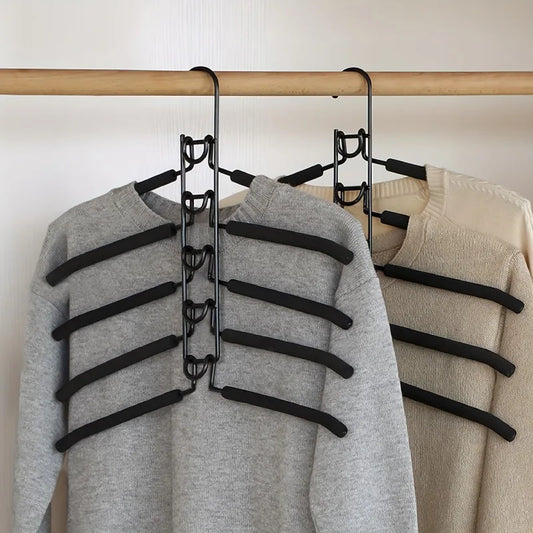 5 Multi-Layer Space-Saving Hangers