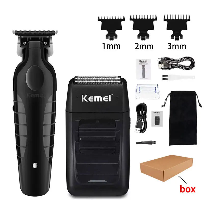 Kemei KM-2296 KM-2299 KM-1102 Hair Clipper Kit