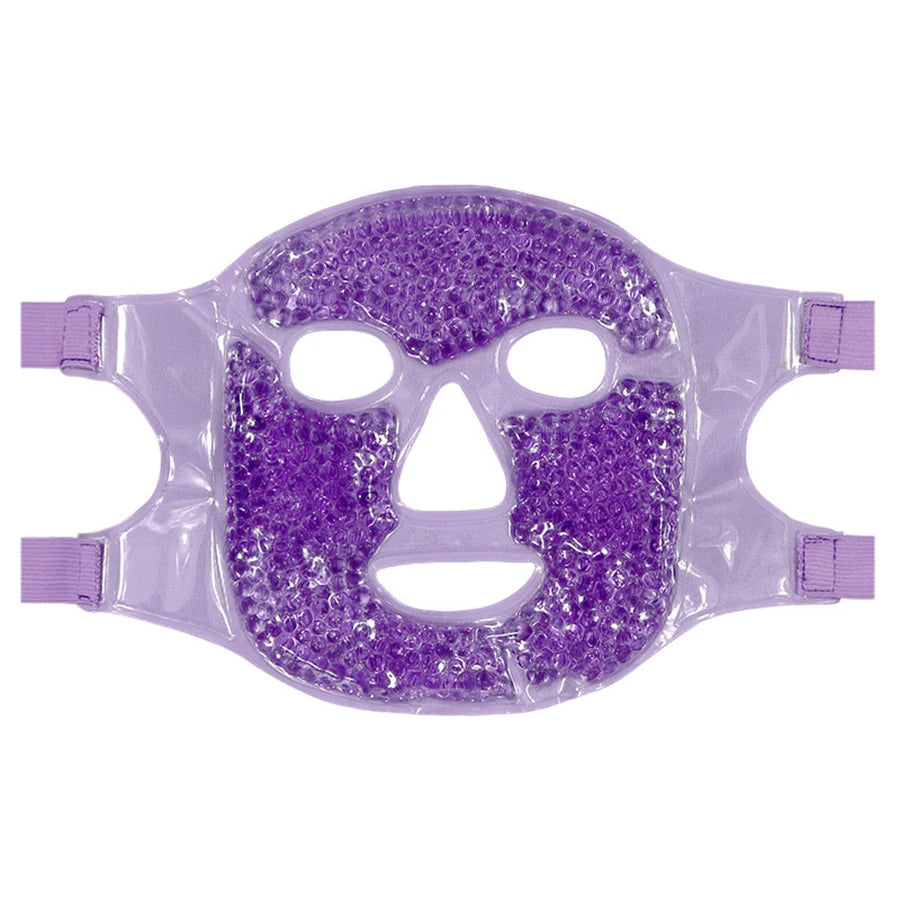 Gel Cooling Ice Face Mask, Hot/ Cold Compress Pack