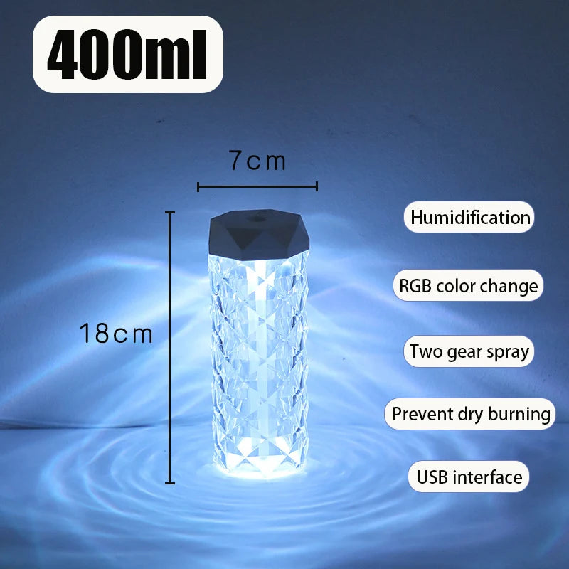 400ML Air Humidifier And Aroma Diffuser