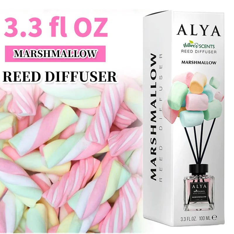 3.3oz Reed Diffuser Set — 14 Scents with Essential Oil & Incense Sticks | Long-Lasting Home Fragrance