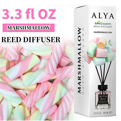 3.3oz Reed Diffuser Set — 14 Scents with Essential Oil & Incense Sticks | Long-Lasting Home Fragrance