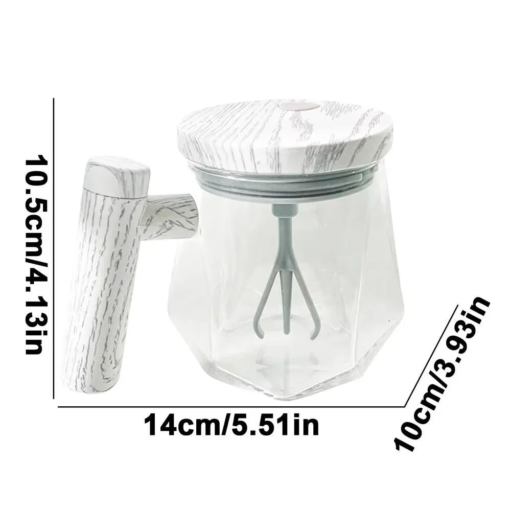 400ML Self Stirring Glass Coffee Mug