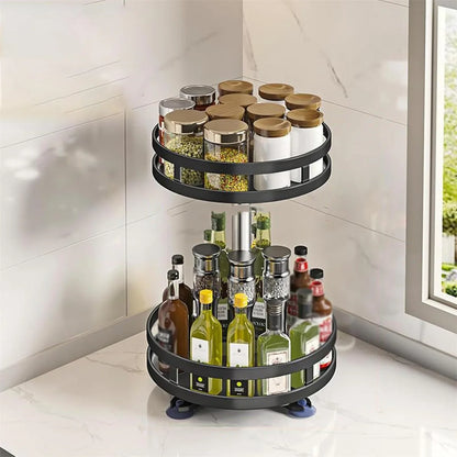 360 Degree Rotatable Spice Rack