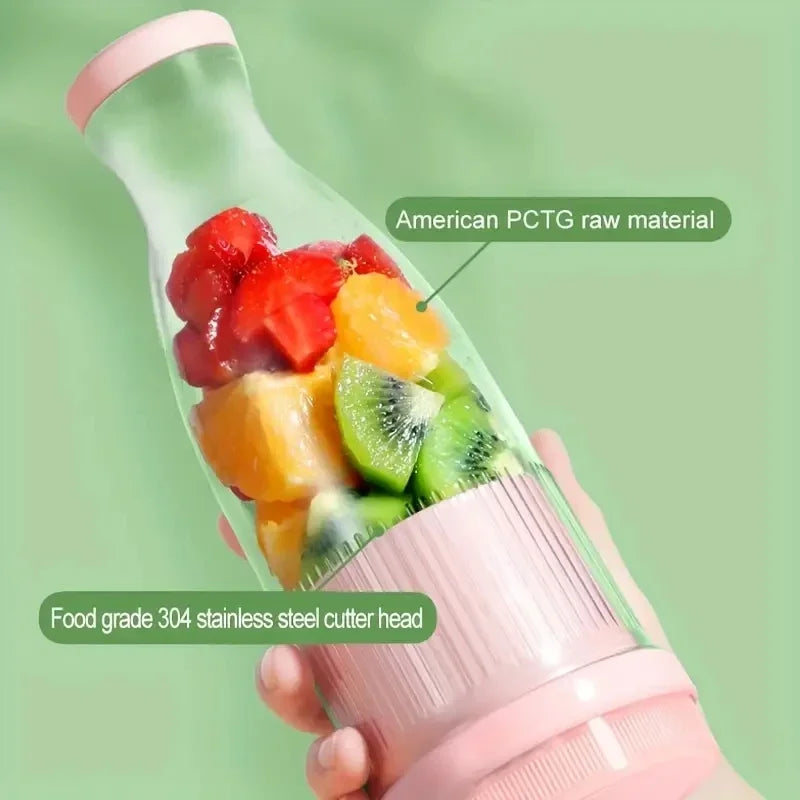 Portable Electric 6 Blade Juice Blender