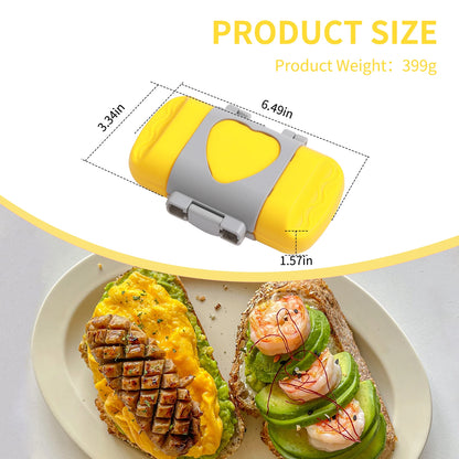 Microwave Toastie & Sandwich Maker — Silicone Non-Stick Grill with Heatwave Technology
