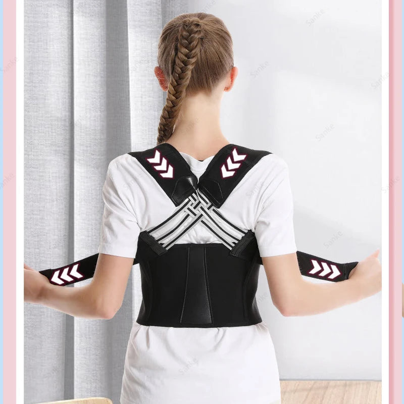Posture Corrector Belt — Breathable & Discreet Daily Back Support