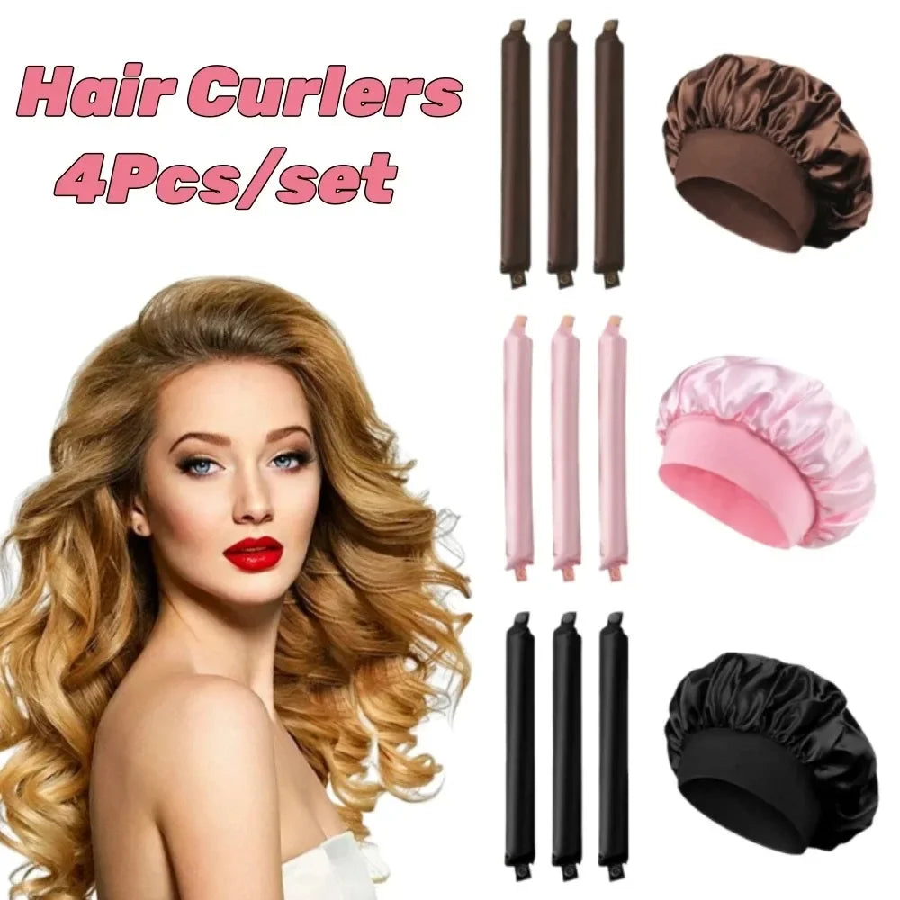 Soft Flex Rod for Overnight Curls All Hair Types Styling Tools
