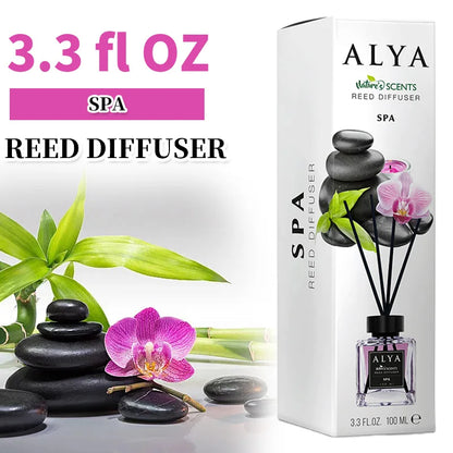 3.3oz Reed Diffuser Set — 14 Scents with Essential Oil & Incense Sticks | Long-Lasting Home Fragrance