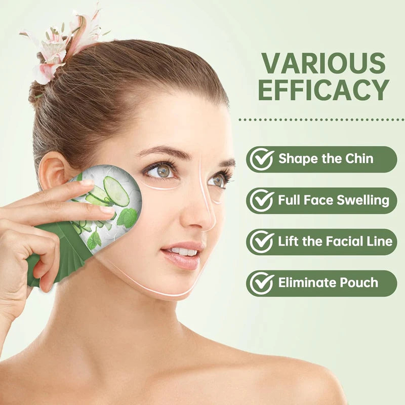 Silicone Ice Facial Roller Mold — Pore Tightening & Depuffing Eye Roller