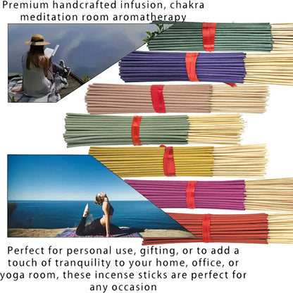 280-Piece Incense Sticks Set — 14 Long-Lasting Scents for Meditation, Yoga & Home