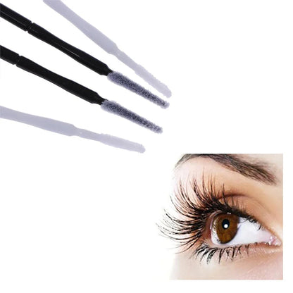 100Pcs Professional Disposable Eyelash Extension Micro Brush
