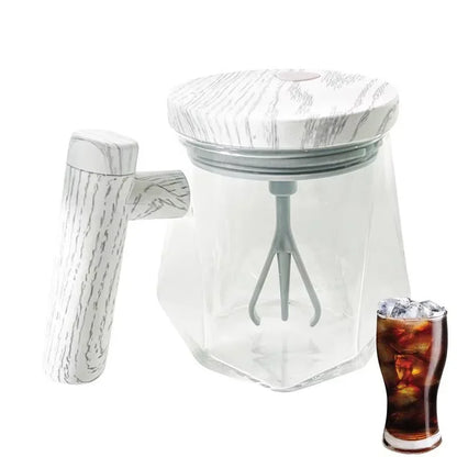 400ML Self Stirring Glass Coffee Mug