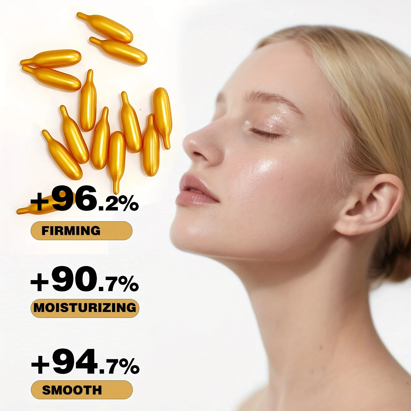 Vitamin E Hydrating Face Serum Capsules — Moisturizing Oil Treatment
