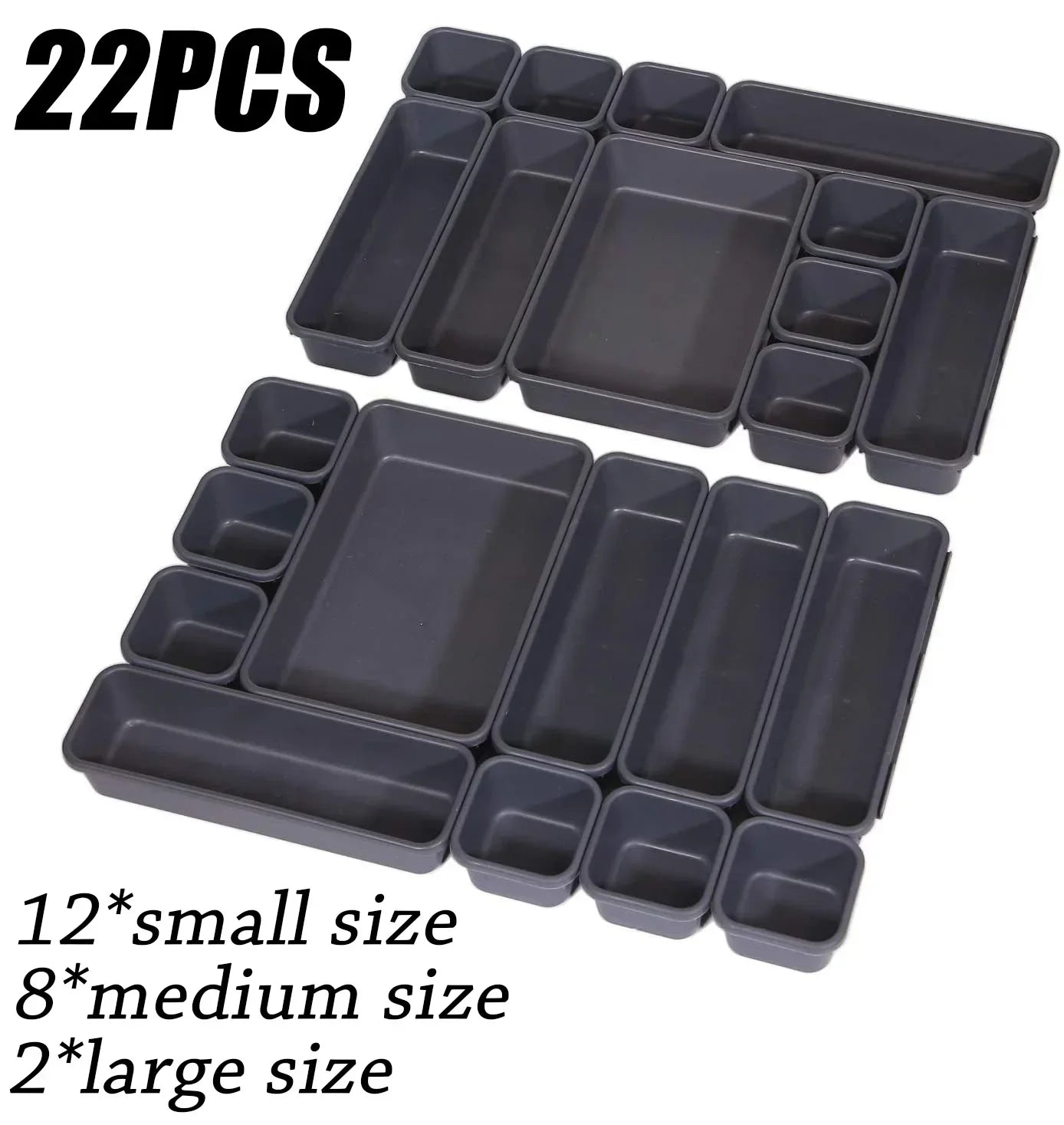 32PCS Desk Drawer Organizers
