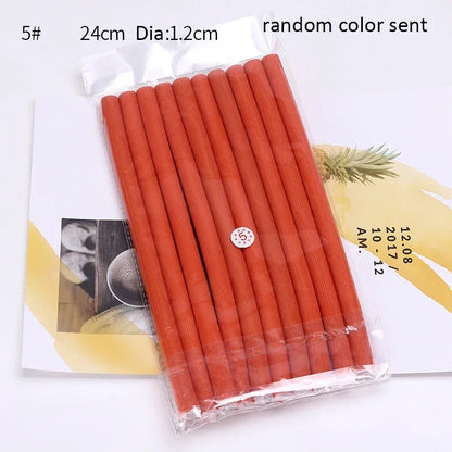 10pcs Flexi Rod Styling Tools/ No Heat