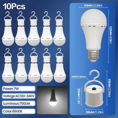 LED Rechargeable Light Bulb
