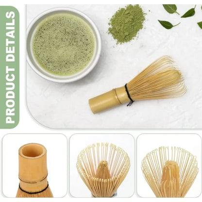 Handcrafted Organic Traditional Japanese Matcha Whisk for Authentic Tea