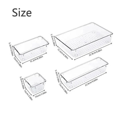 7/14 Pcs Drawer Organizer Set