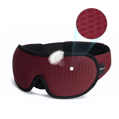 3D Sleeping Mask, Blocks Out Light, Soft Padded