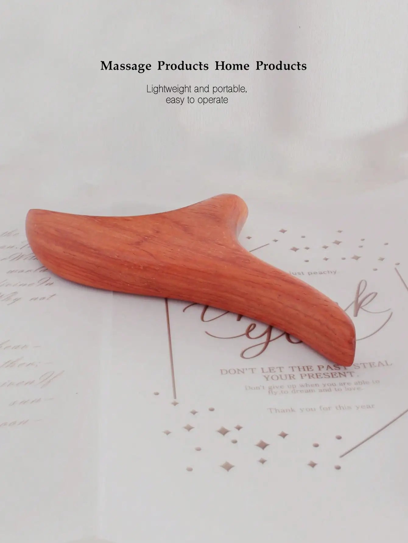 Wood Trigger Point Gua Sha Tool for Lymphatic Drainage & Muscle Relief