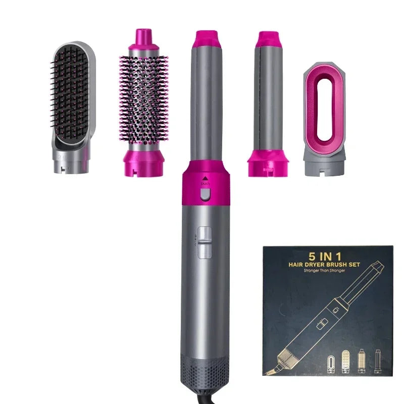 5 in 1 Professional Hair Dryer / Curling Iron Hair Styling Tool