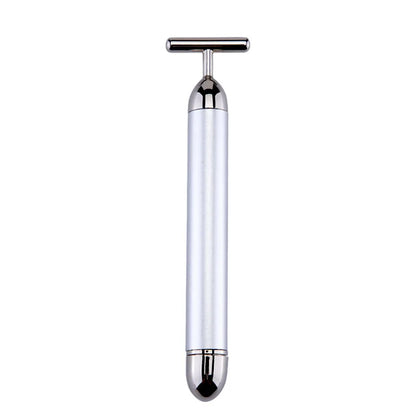 24K Gold Face Lift Vibration Massager — T-Bar Facial Slimming Stick