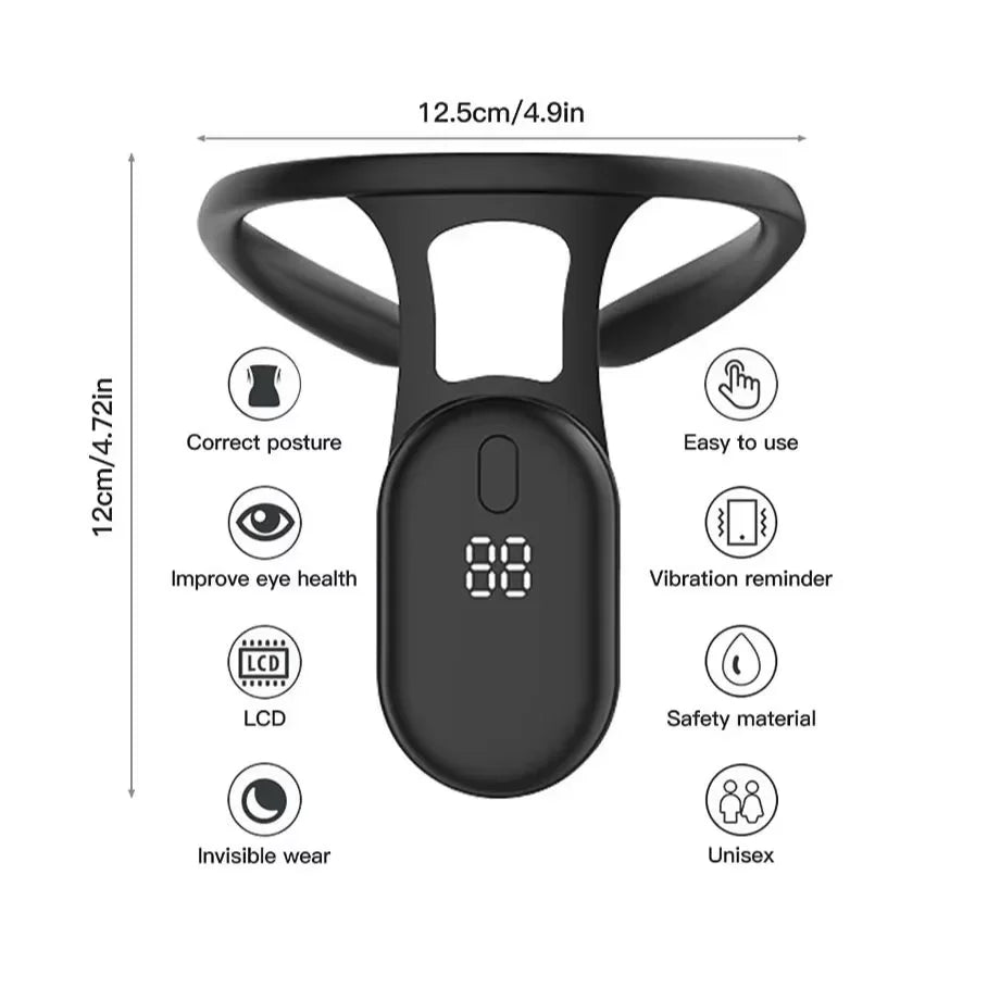 Smart Posture Corrector, Micro Vibration Posture Training Reminder