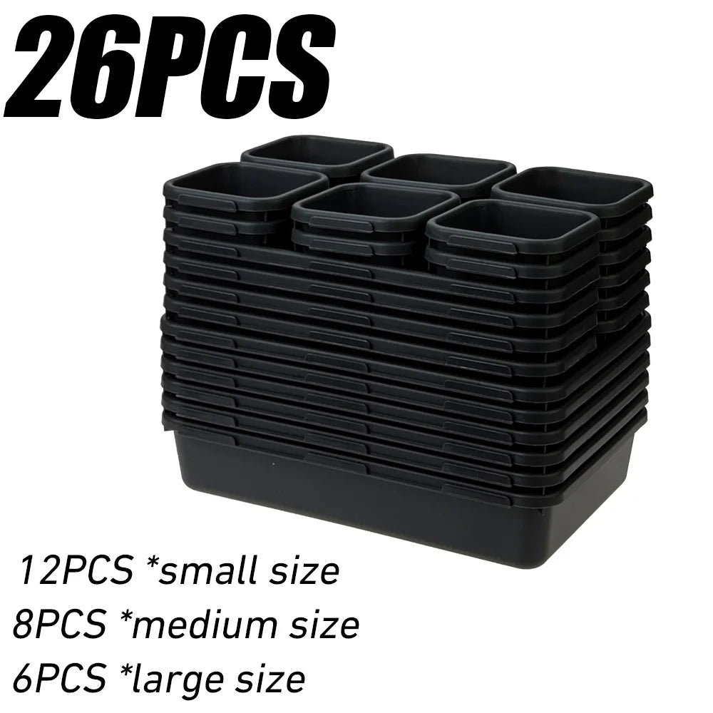 32PCS Desk Drawer Organizers
