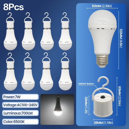 LED Rechargeable Light Bulb