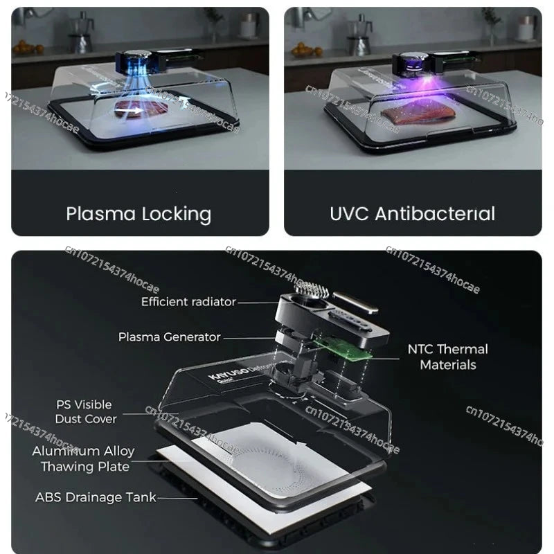 Type-C Charging Ultra-Fast Defrosting Box