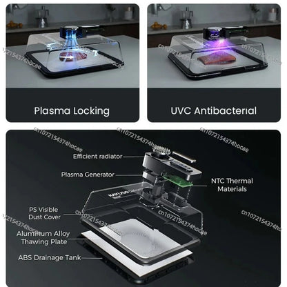Type-C Charging Ultra-Fast Defrosting Box