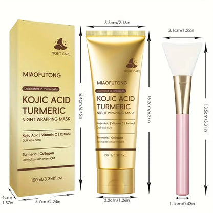 Kojic Acid Turmeric Overnight Peel Off Mask 100ml