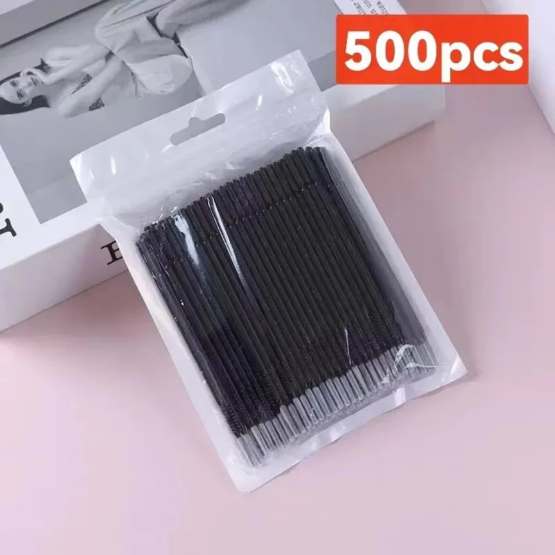 100Pcs Professional Disposable Eyelash Extension Micro Brush