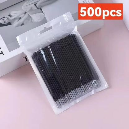100Pcs Professional Disposable Eyelash Extension Micro Brush