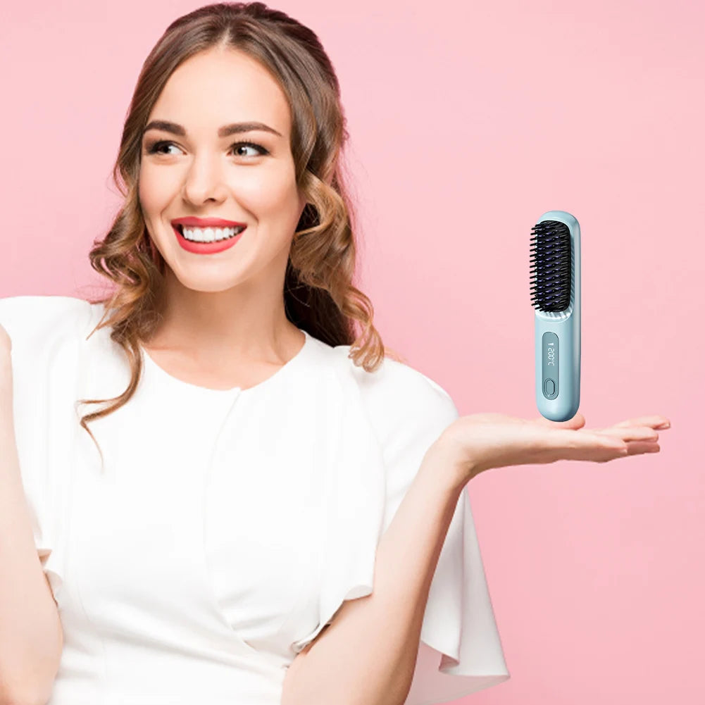 Cordless Portable Hair Straightener