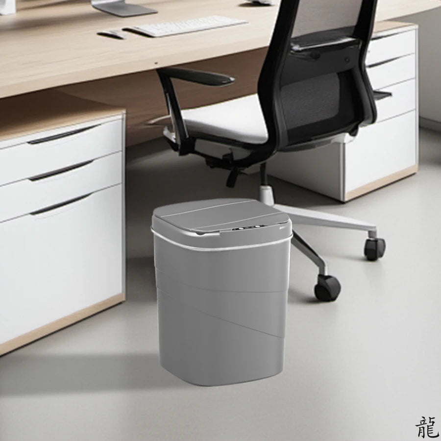 Smart Sensor Touchless Automatic Closing Trash Can Battery Powered for  Bathroom House Office