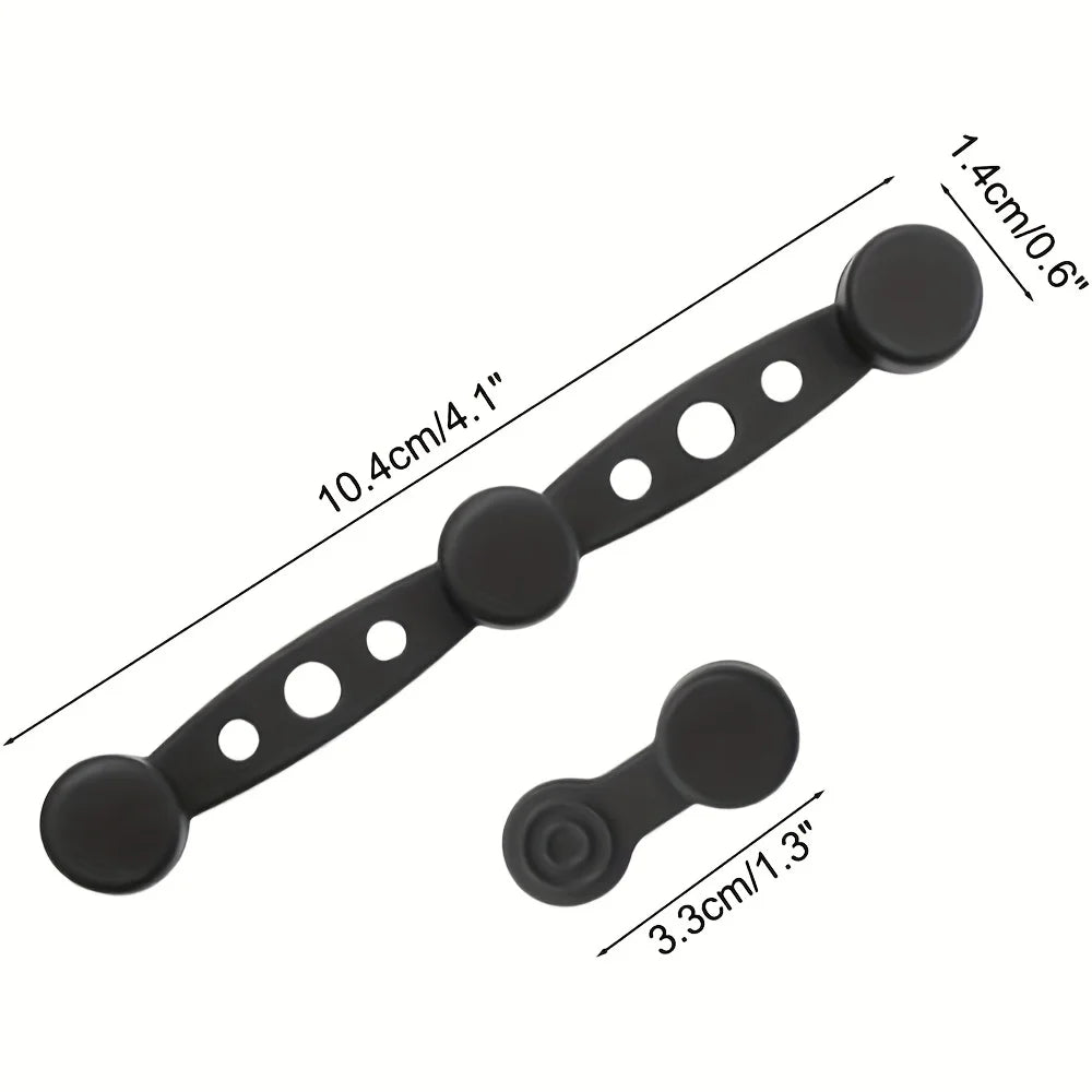 Magnetic Silicone Air Fryer Clips — Non-Stick Parchment Fasteners, Set of 6